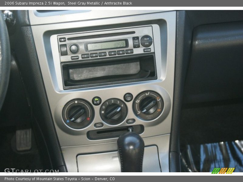 Steel Gray Metallic / Anthracite Black 2006 Subaru Impreza 2.5i Wagon
