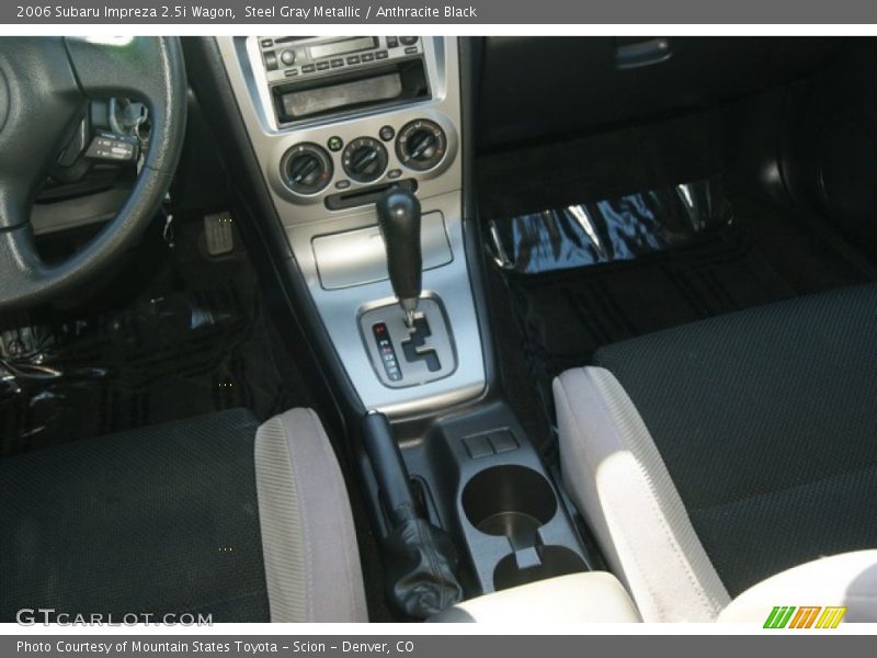 Steel Gray Metallic / Anthracite Black 2006 Subaru Impreza 2.5i Wagon