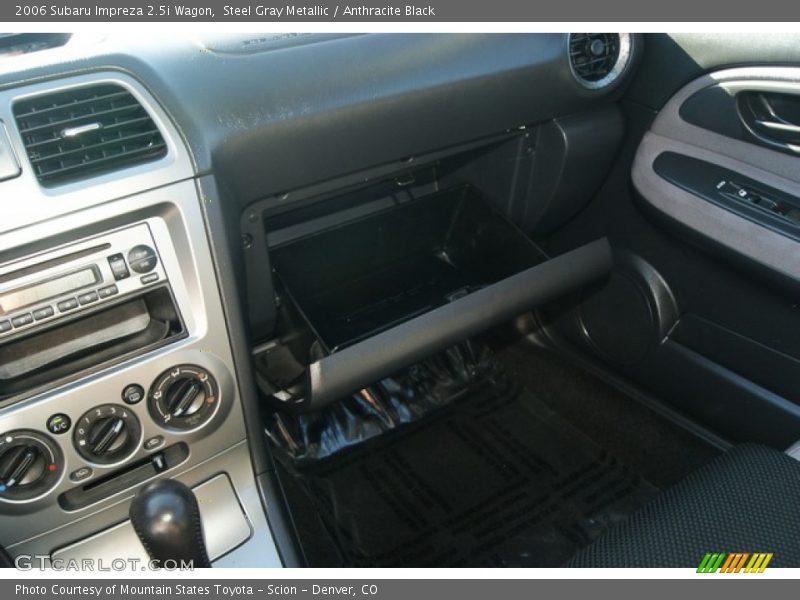 Steel Gray Metallic / Anthracite Black 2006 Subaru Impreza 2.5i Wagon