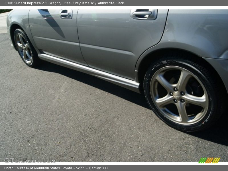 Steel Gray Metallic / Anthracite Black 2006 Subaru Impreza 2.5i Wagon
