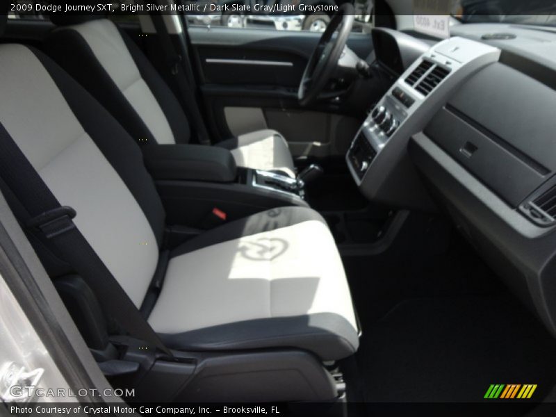 Bright Silver Metallic / Dark Slate Gray/Light Graystone 2009 Dodge Journey SXT