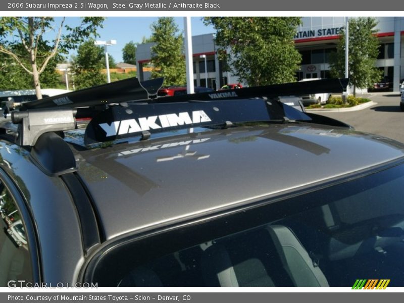 Steel Gray Metallic / Anthracite Black 2006 Subaru Impreza 2.5i Wagon
