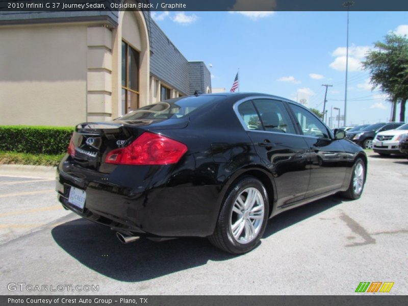 Obsidian Black / Graphite 2010 Infiniti G 37 Journey Sedan