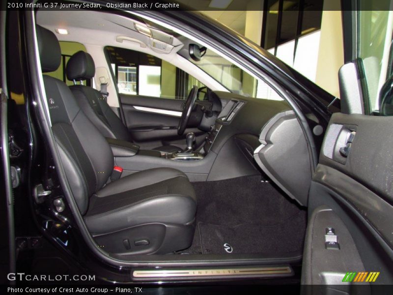 Obsidian Black / Graphite 2010 Infiniti G 37 Journey Sedan