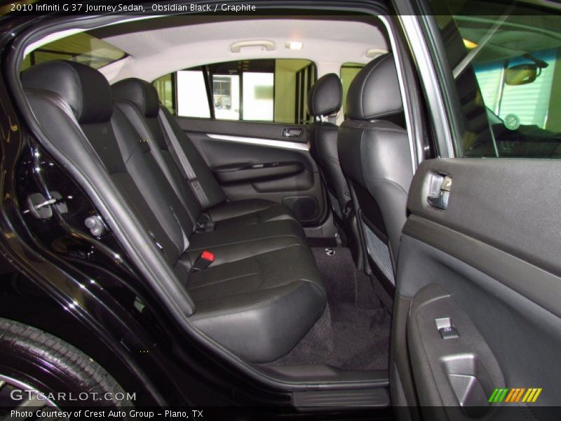 Obsidian Black / Graphite 2010 Infiniti G 37 Journey Sedan