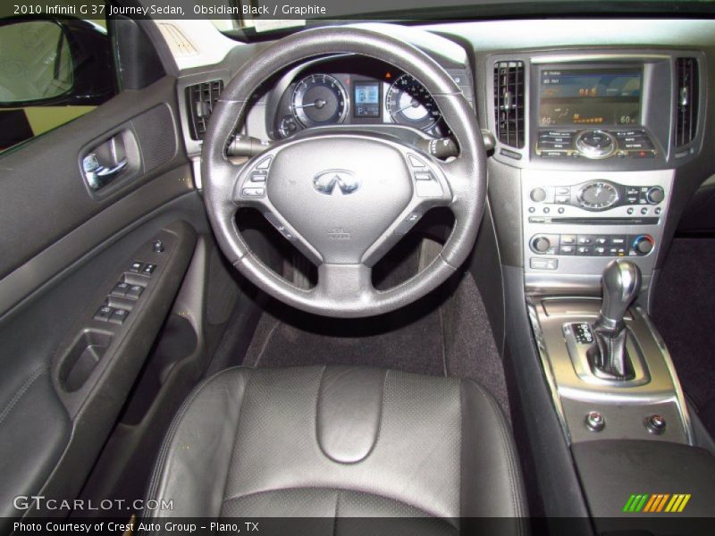 Obsidian Black / Graphite 2010 Infiniti G 37 Journey Sedan