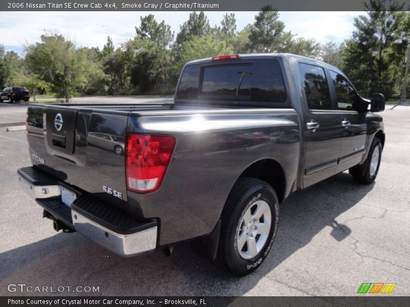 Smoke Gray / Graphite/Titanium 2006 Nissan Titan SE Crew Cab 4x4