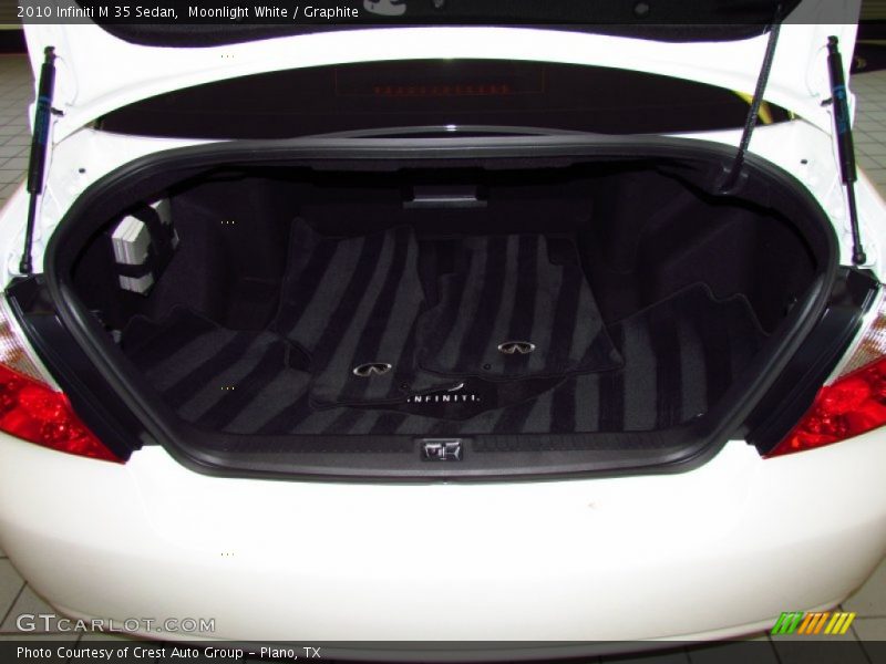 Moonlight White / Graphite 2010 Infiniti M 35 Sedan