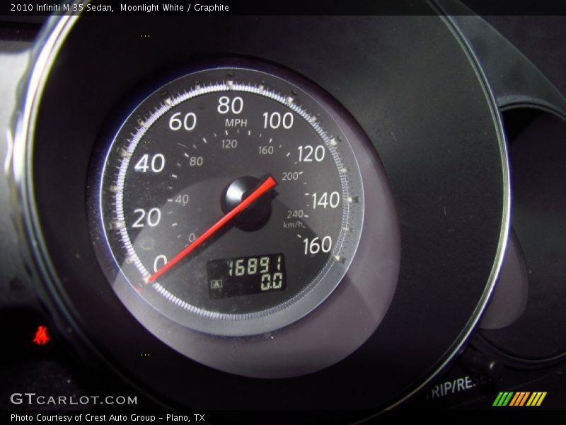 Moonlight White / Graphite 2010 Infiniti M 35 Sedan