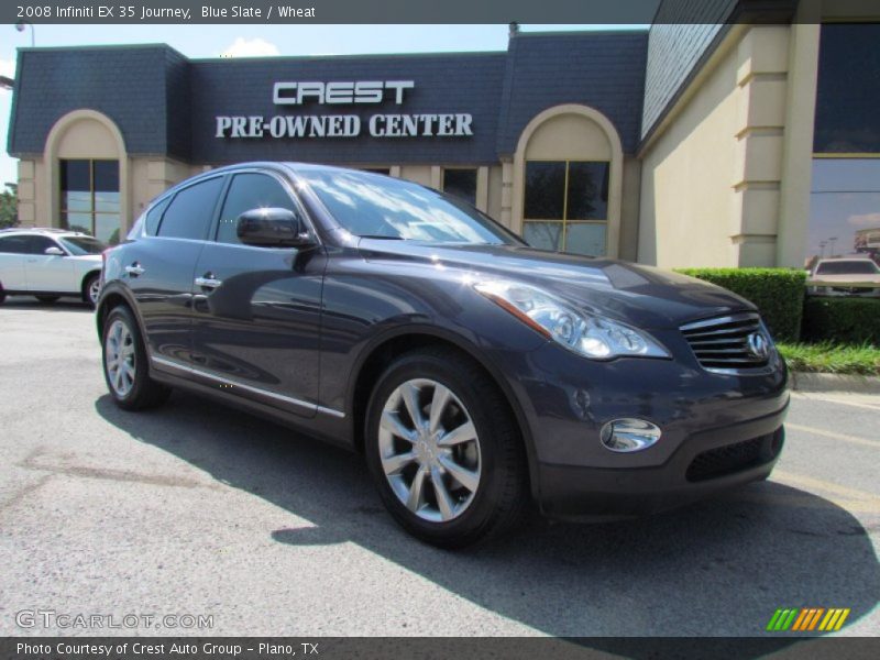 Blue Slate / Wheat 2008 Infiniti EX 35 Journey