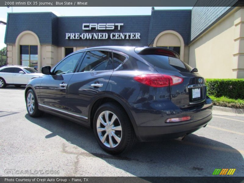 Blue Slate / Wheat 2008 Infiniti EX 35 Journey