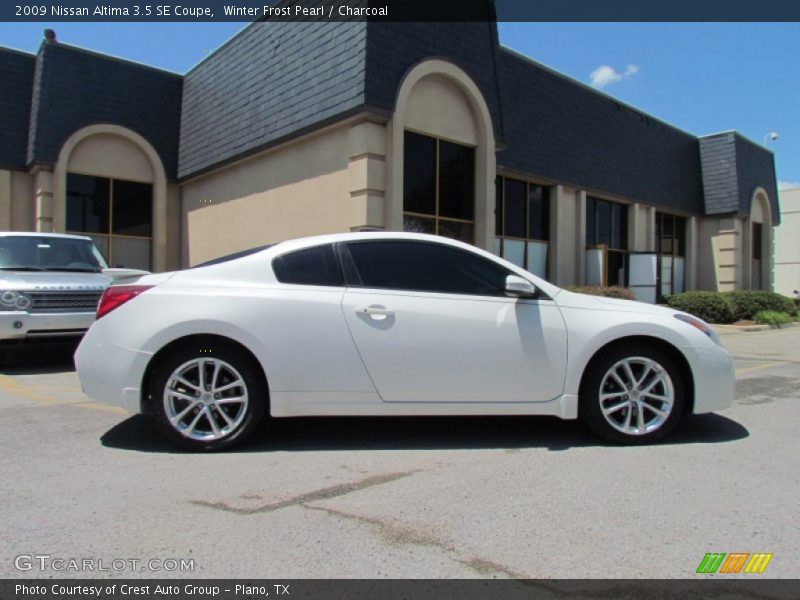  2009 Altima 3.5 SE Coupe Winter Frost Pearl