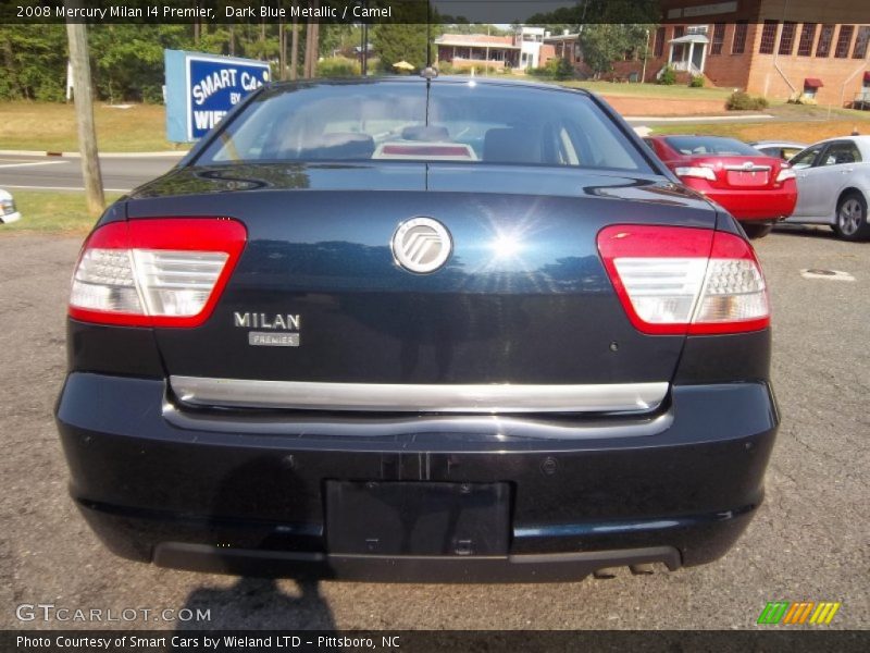 Dark Blue Metallic / Camel 2008 Mercury Milan I4 Premier