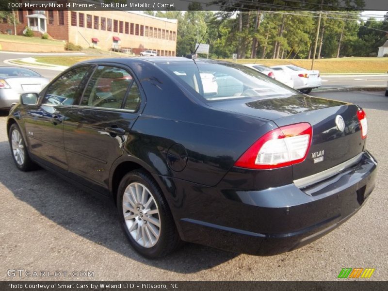 Dark Blue Metallic / Camel 2008 Mercury Milan I4 Premier