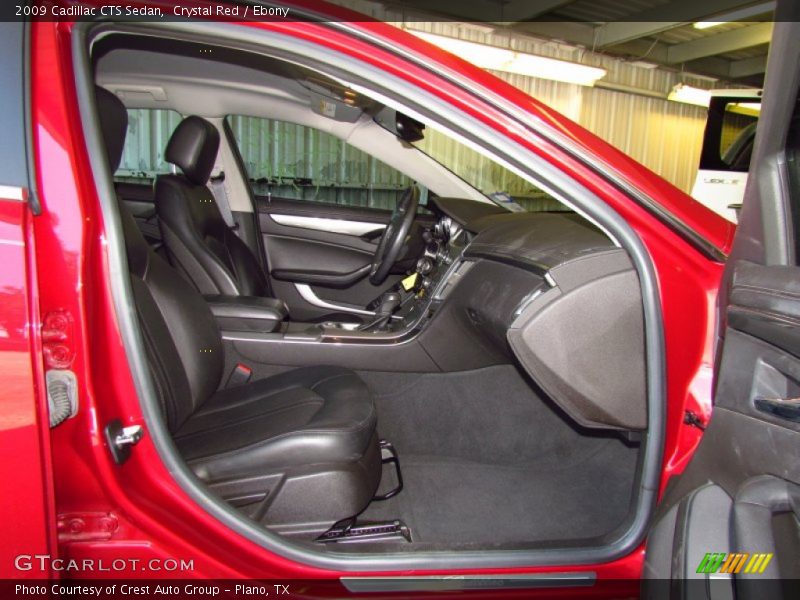 Crystal Red / Ebony 2009 Cadillac CTS Sedan