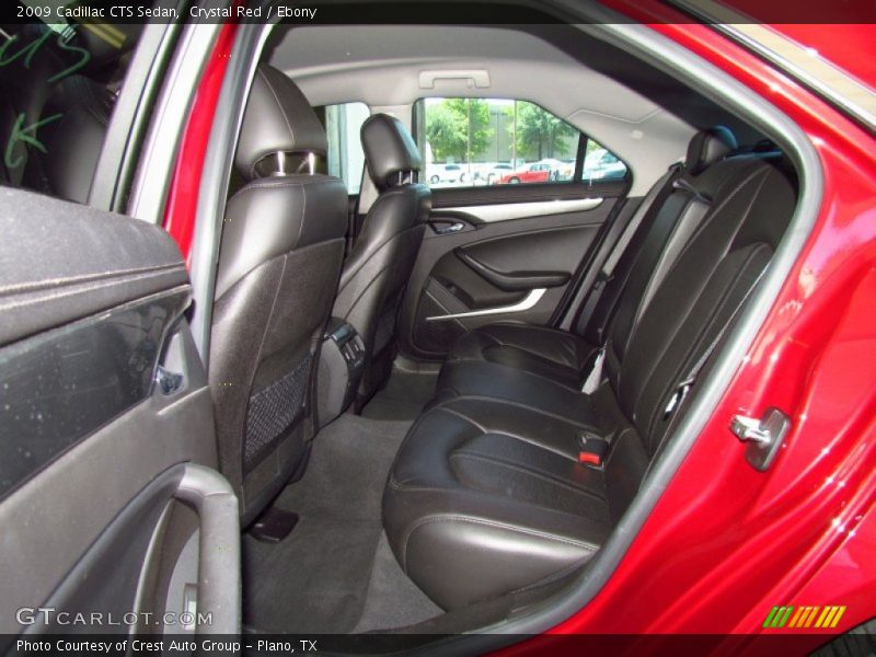 Crystal Red / Ebony 2009 Cadillac CTS Sedan