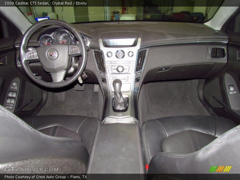 Crystal Red / Ebony 2009 Cadillac CTS Sedan