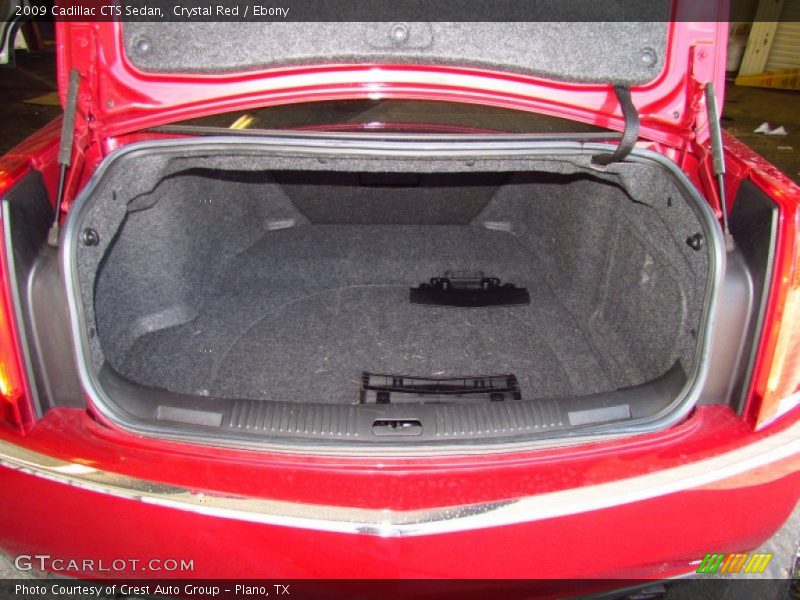 Crystal Red / Ebony 2009 Cadillac CTS Sedan