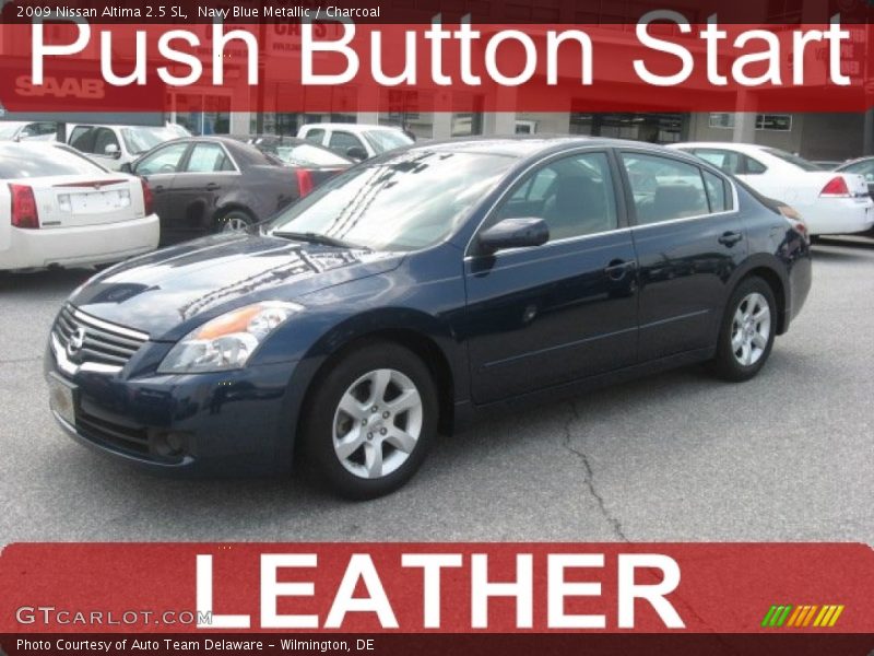 Navy Blue Metallic / Charcoal 2009 Nissan Altima 2.5 SL