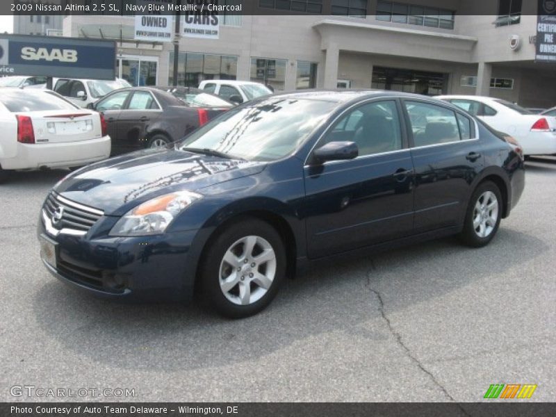 Navy Blue Metallic / Charcoal 2009 Nissan Altima 2.5 SL