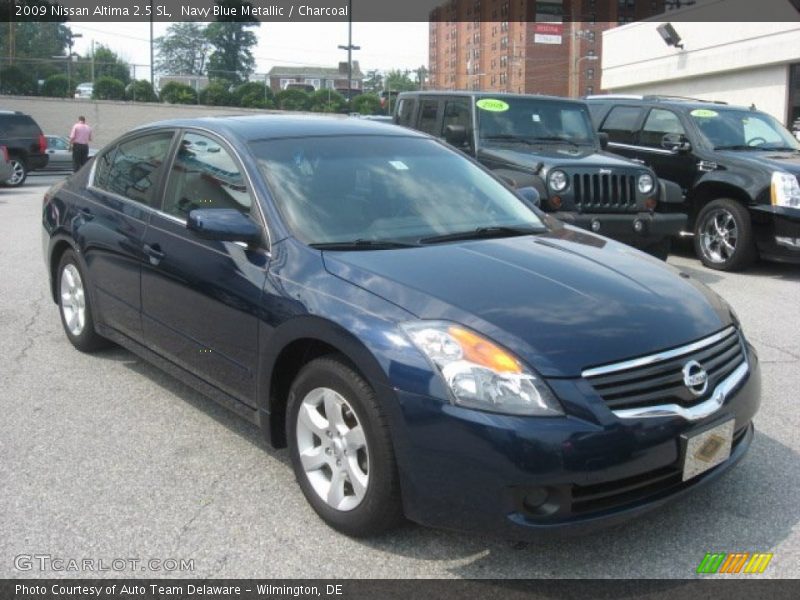 Navy Blue Metallic / Charcoal 2009 Nissan Altima 2.5 SL