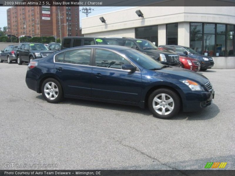 Navy Blue Metallic / Charcoal 2009 Nissan Altima 2.5 SL