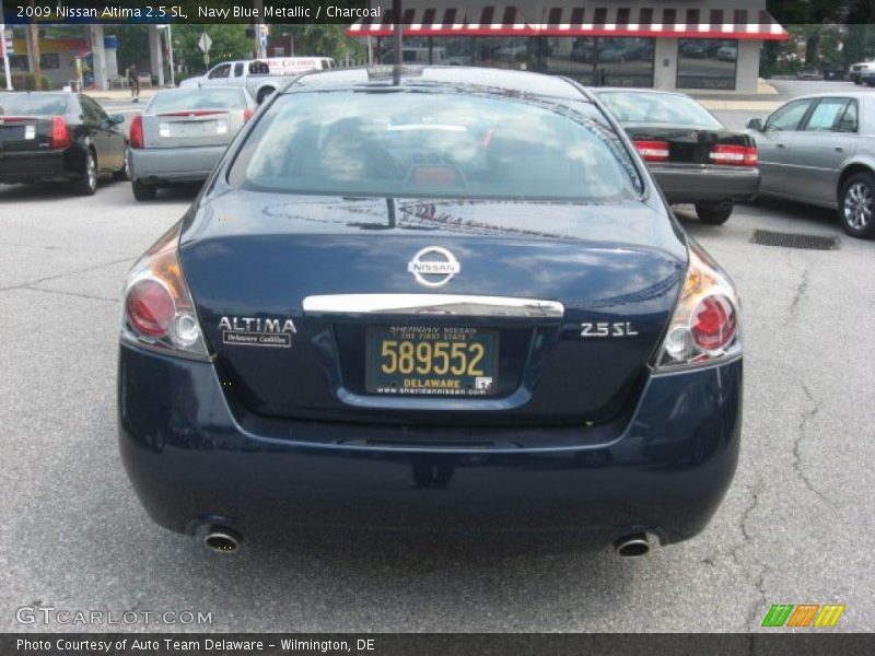Navy Blue Metallic / Charcoal 2009 Nissan Altima 2.5 SL