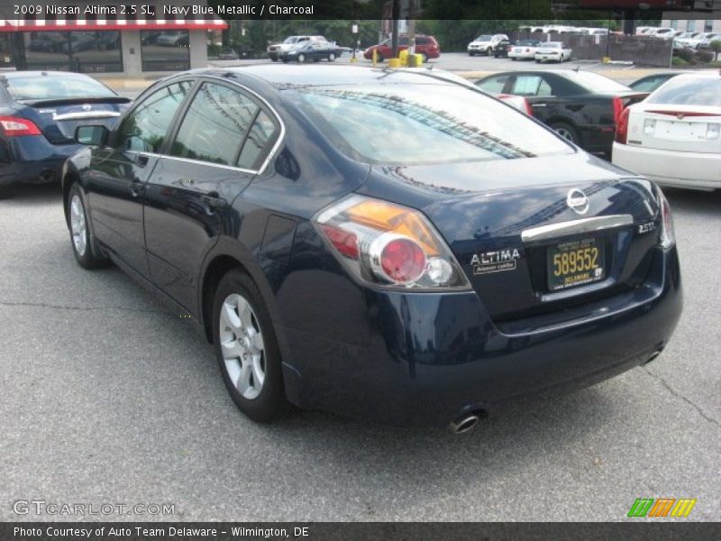 Navy Blue Metallic / Charcoal 2009 Nissan Altima 2.5 SL