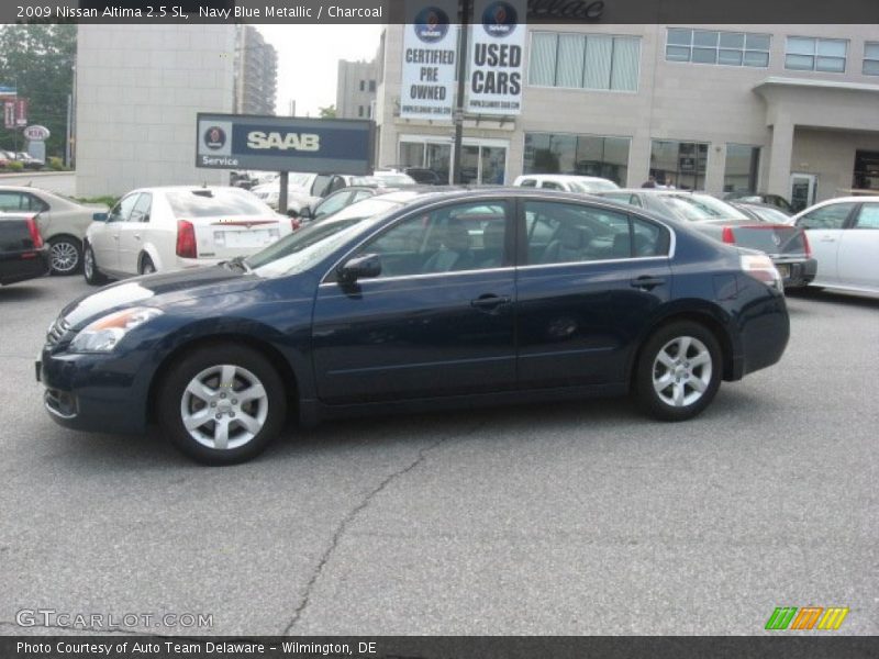 Navy Blue Metallic / Charcoal 2009 Nissan Altima 2.5 SL