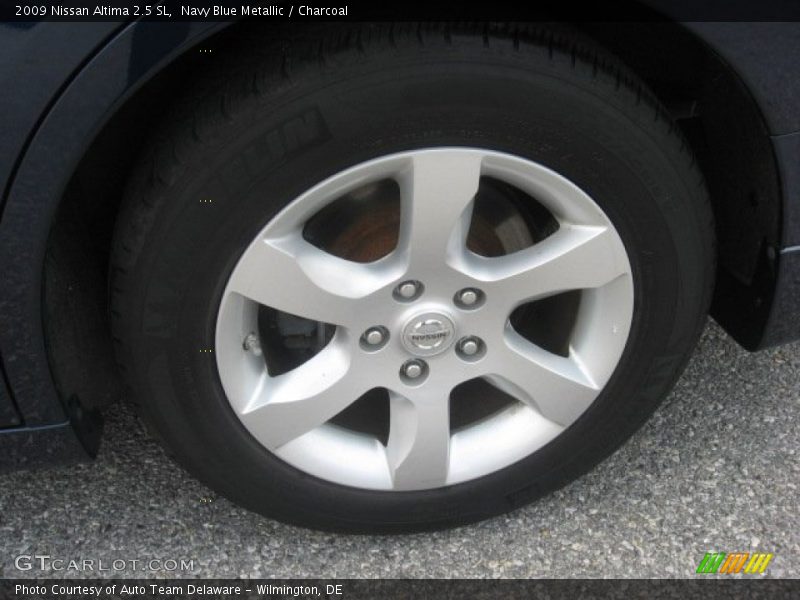 Navy Blue Metallic / Charcoal 2009 Nissan Altima 2.5 SL