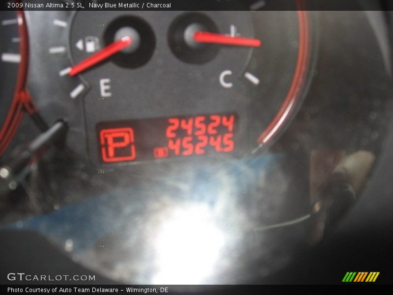 Navy Blue Metallic / Charcoal 2009 Nissan Altima 2.5 SL