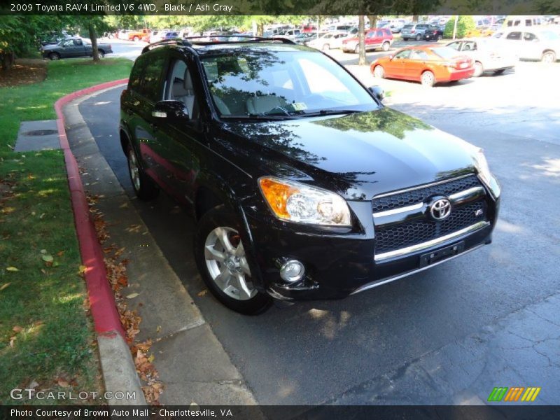 Black / Ash Gray 2009 Toyota RAV4 Limited V6 4WD