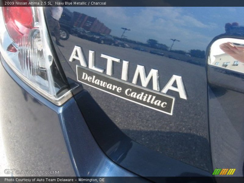 Navy Blue Metallic / Charcoal 2009 Nissan Altima 2.5 SL