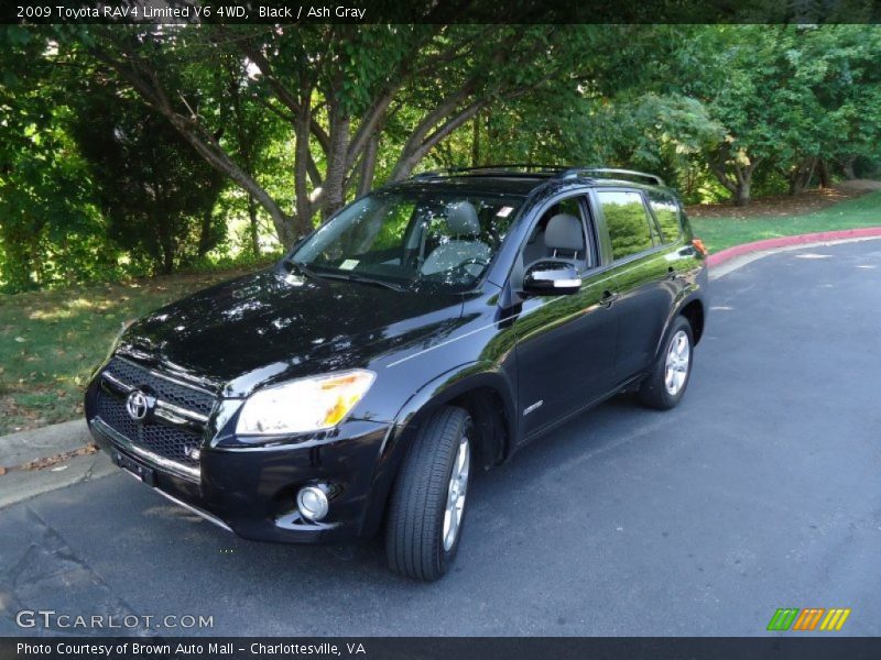 Black / Ash Gray 2009 Toyota RAV4 Limited V6 4WD