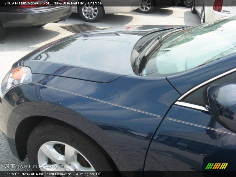 Navy Blue Metallic / Charcoal 2009 Nissan Altima 2.5 SL