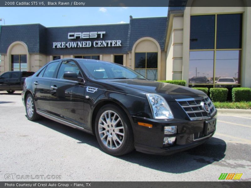 Black Raven / Ebony 2008 Cadillac STS V6