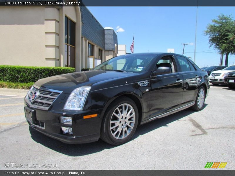Black Raven / Ebony 2008 Cadillac STS V6