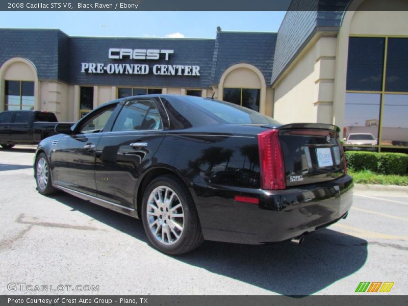 Black Raven / Ebony 2008 Cadillac STS V6