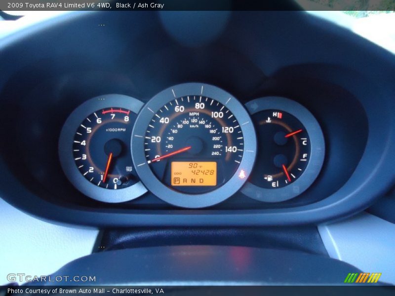  2009 RAV4 Limited V6 4WD Limited V6 4WD Gauges