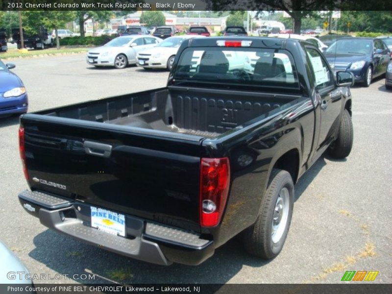 Black / Ebony 2012 Chevrolet Colorado Work Truck Regular Cab