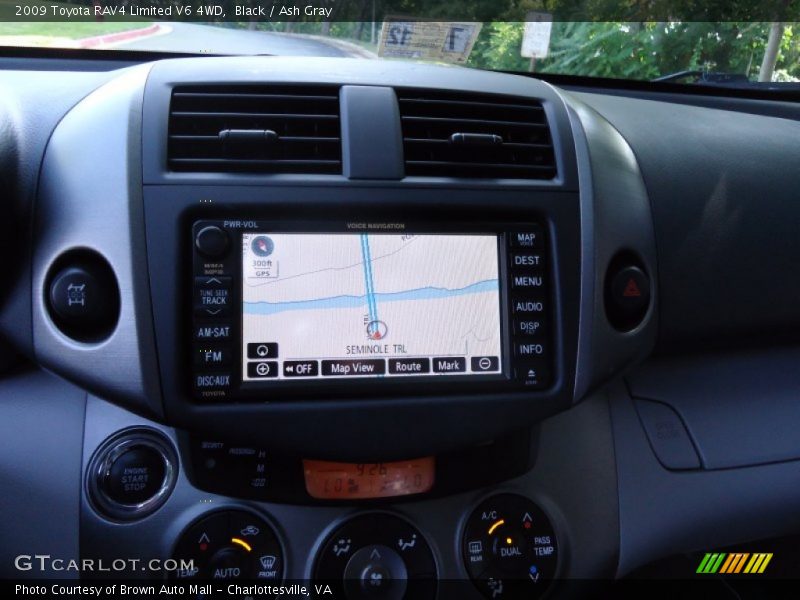 Black / Ash Gray 2009 Toyota RAV4 Limited V6 4WD