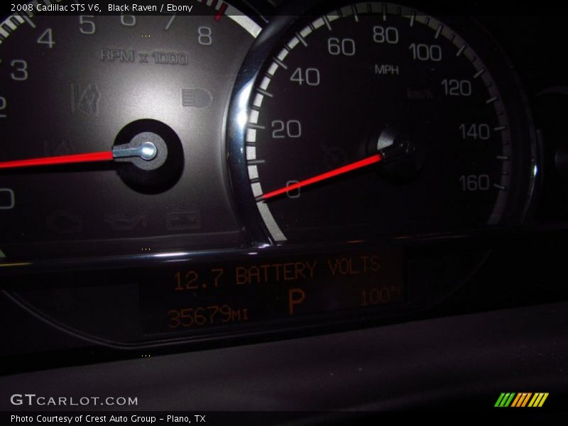 Black Raven / Ebony 2008 Cadillac STS V6