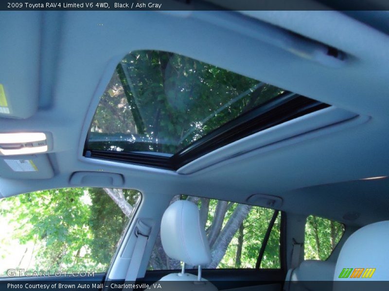 Black / Ash Gray 2009 Toyota RAV4 Limited V6 4WD