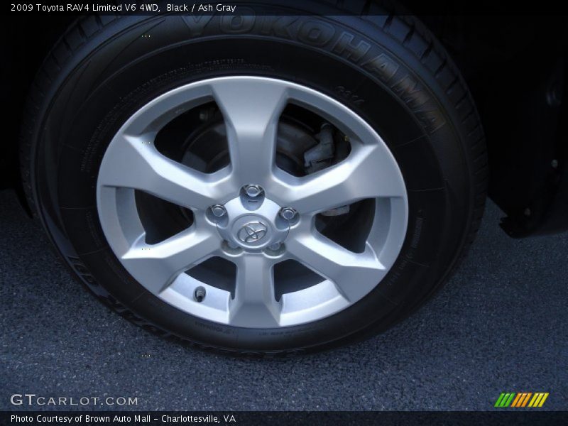 Black / Ash Gray 2009 Toyota RAV4 Limited V6 4WD