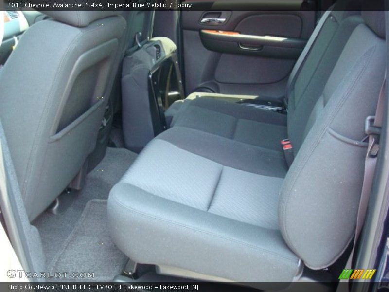  2011 Avalanche LS 4x4 Ebony Interior