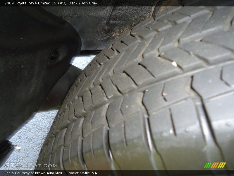 Black / Ash Gray 2009 Toyota RAV4 Limited V6 4WD