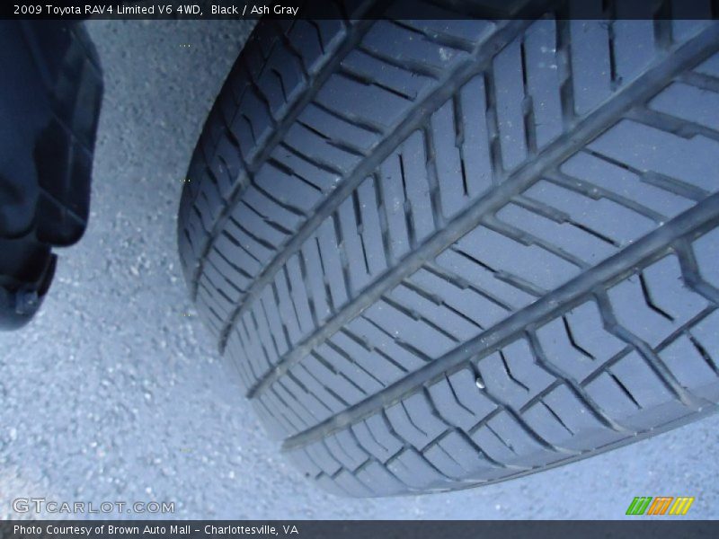 Black / Ash Gray 2009 Toyota RAV4 Limited V6 4WD