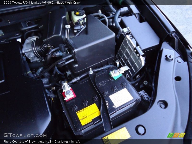 Black / Ash Gray 2009 Toyota RAV4 Limited V6 4WD