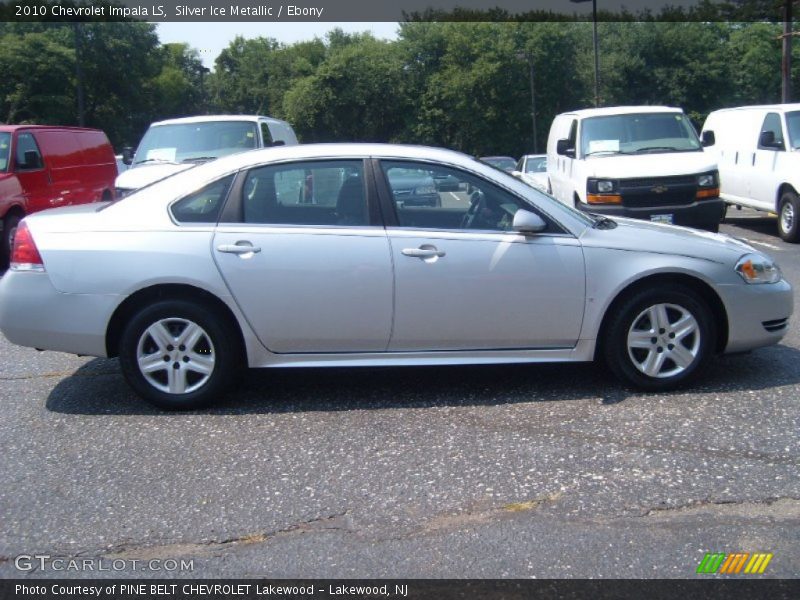 Silver Ice Metallic / Ebony 2010 Chevrolet Impala LS