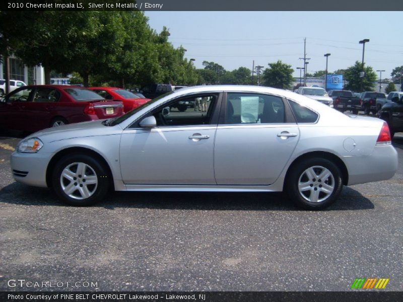 Silver Ice Metallic / Ebony 2010 Chevrolet Impala LS